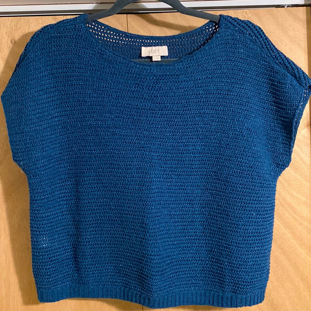 Loft short sleeve sweater